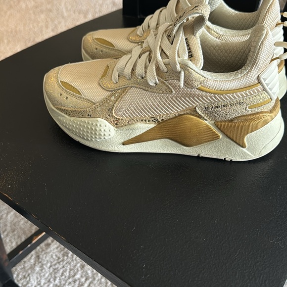 Puma RS – X cream and gold sneaker - Picture 8 of 10